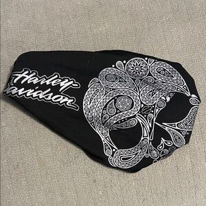 Harley-Davidson Women's Skull Paisley Headband Scrunchie